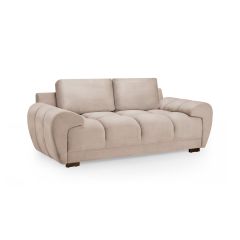 Azzuro 2 Seater Velvet Sofa – Mocha – Plush Upholstered